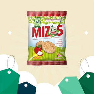 Galletas de arroz manzana