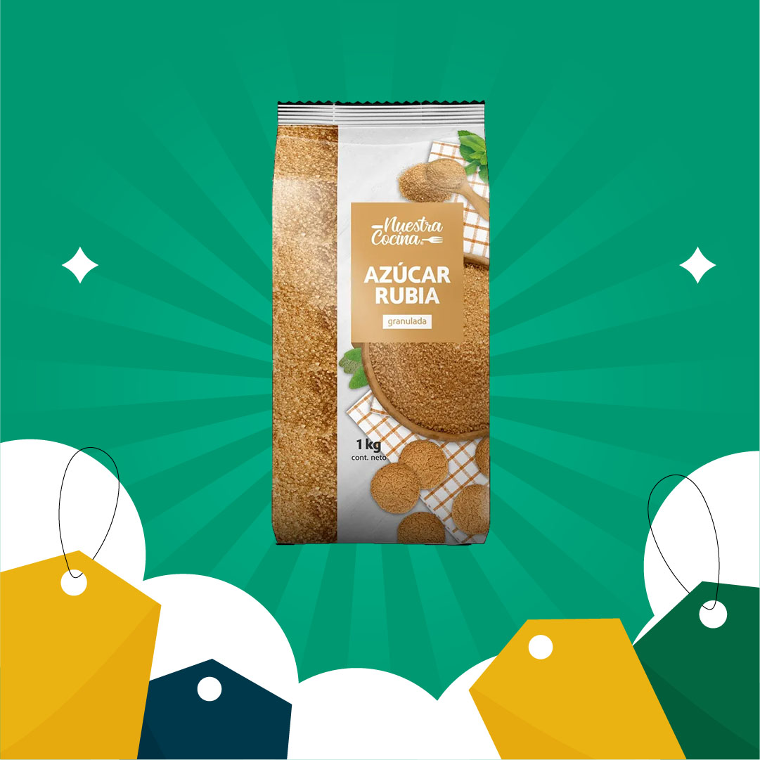 Azúcar Rubia nuestra cocina 1 Kg