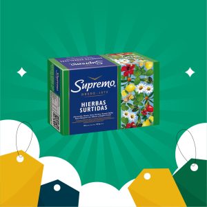 Hierbas Supremo Surtidas 100 Bolsitas