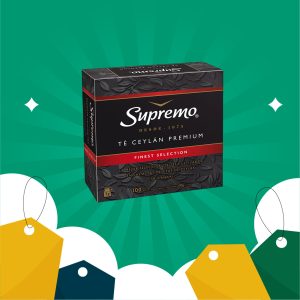 Té Ceylán Supremo Premium 200 g 100 un.